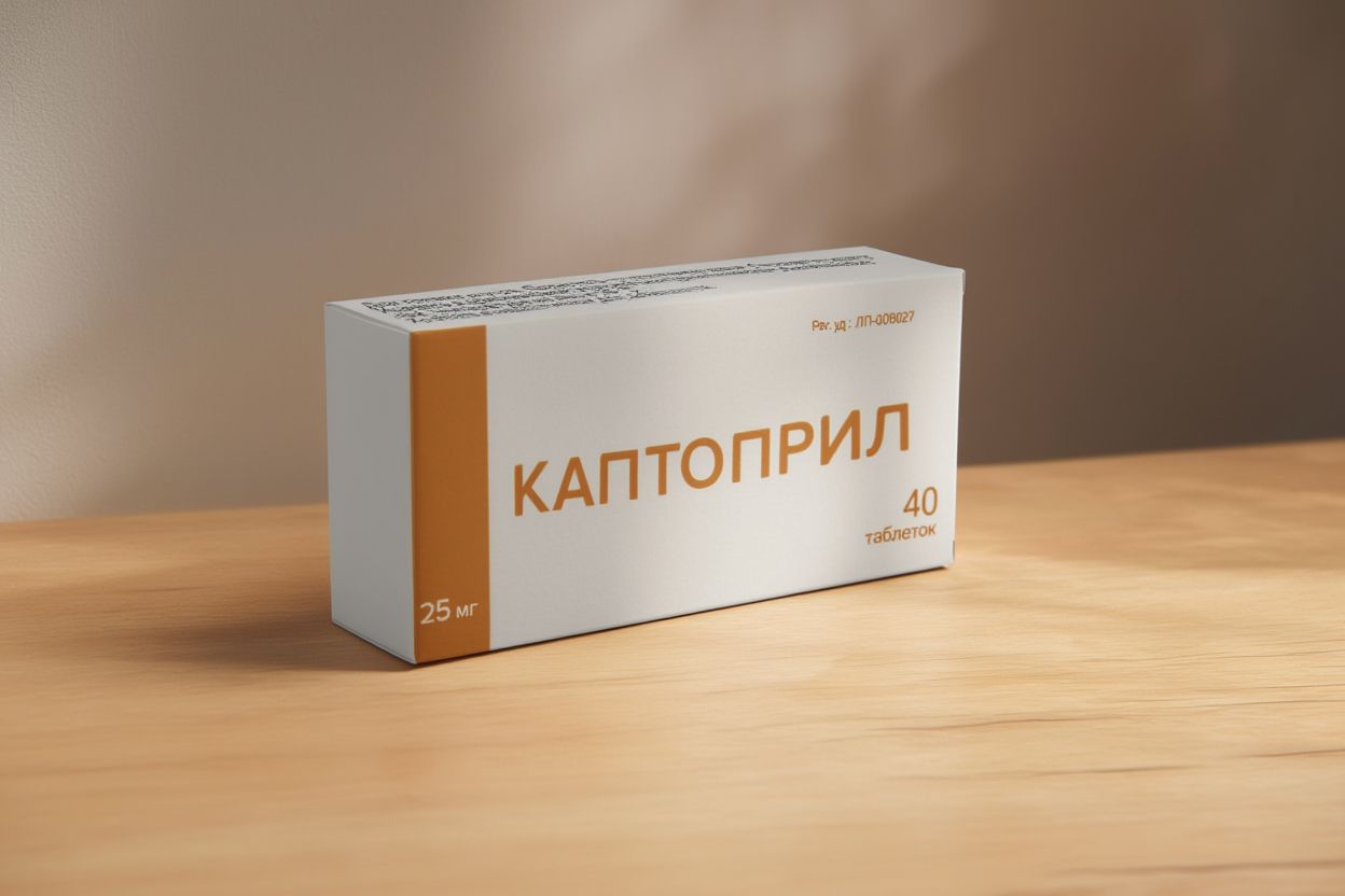 Изображение лекарства на столе
